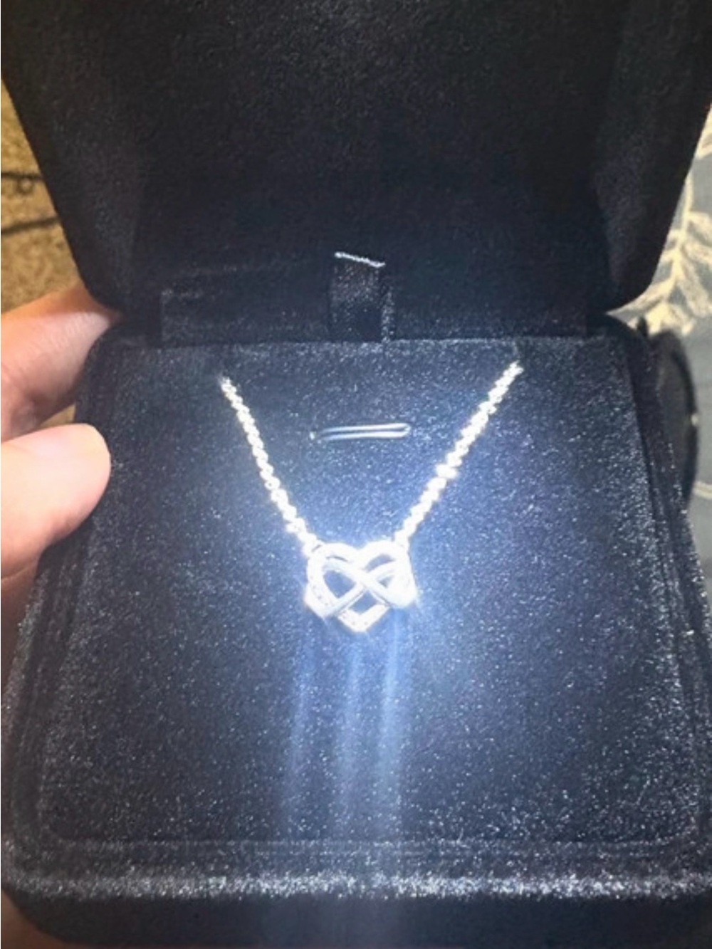 Pandora Infinity Heart Necklace